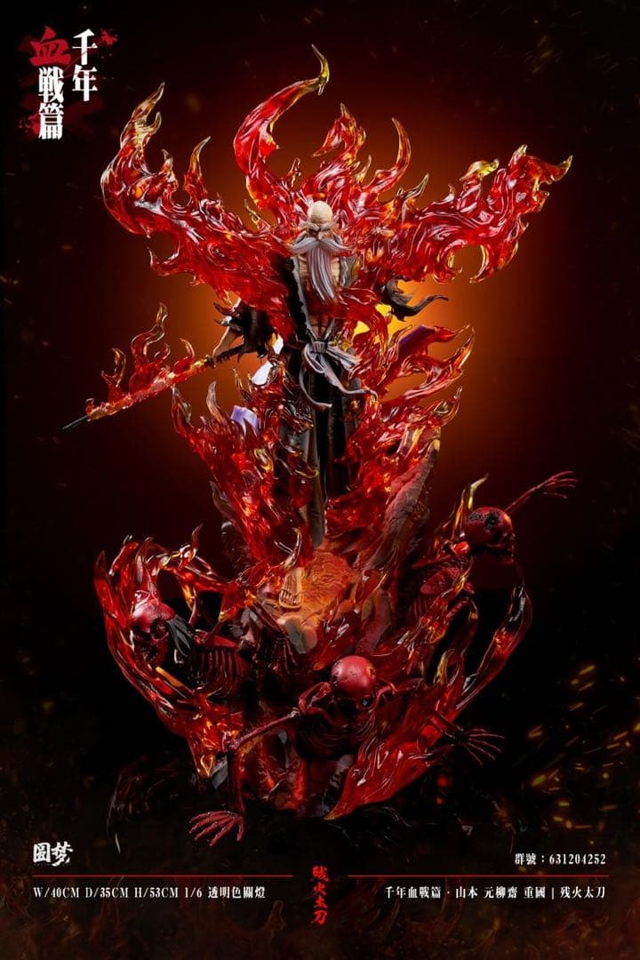 BLEACH 山本元柳齋重國 ガレージキット ガレキ スタチュー② BLEACH 兵主部一兵衛 ガレージキット ガレキ スタチュー② - メルカリ