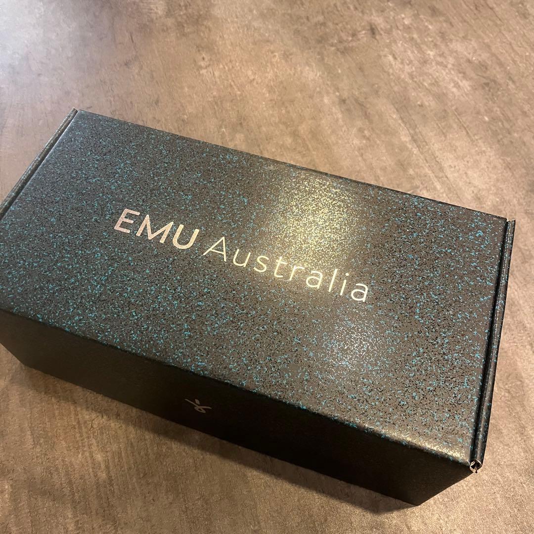 グレー スエード シープスキン モカシン 39 日本サイズ24.5セ