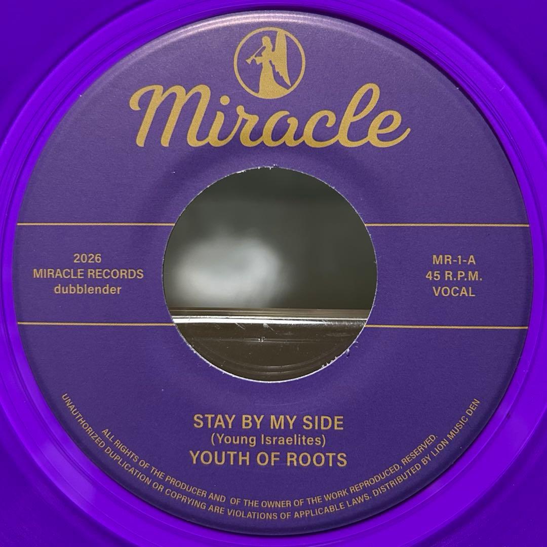 STAY BY MY SIDE Youth Of Rootsレゲエ レコード - メルカリ