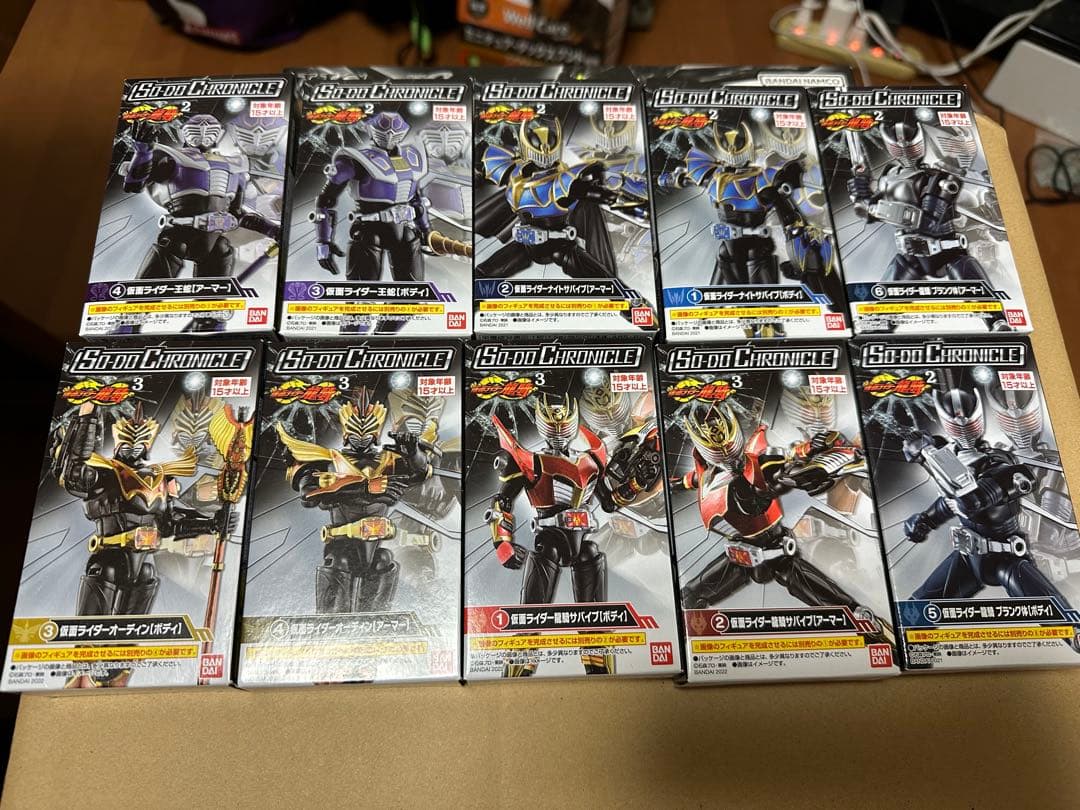 SO-DO CHRONICLE 仮面ライダー龍騎 未開封セット SO-DO CHRONICLE 仮面
