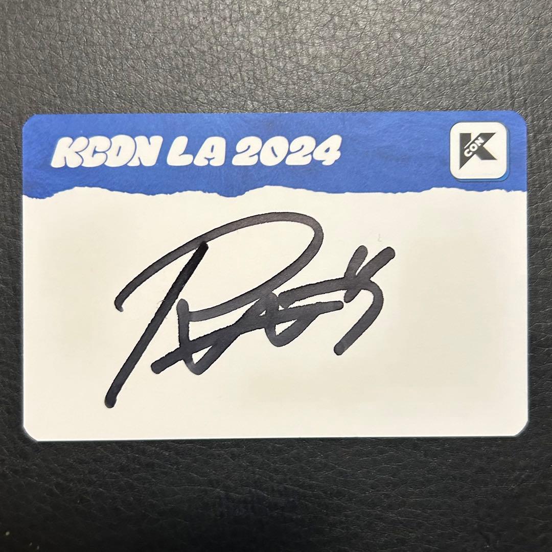 KCON LA ME:I 石井蘭 サイン入りカード - メルカリ