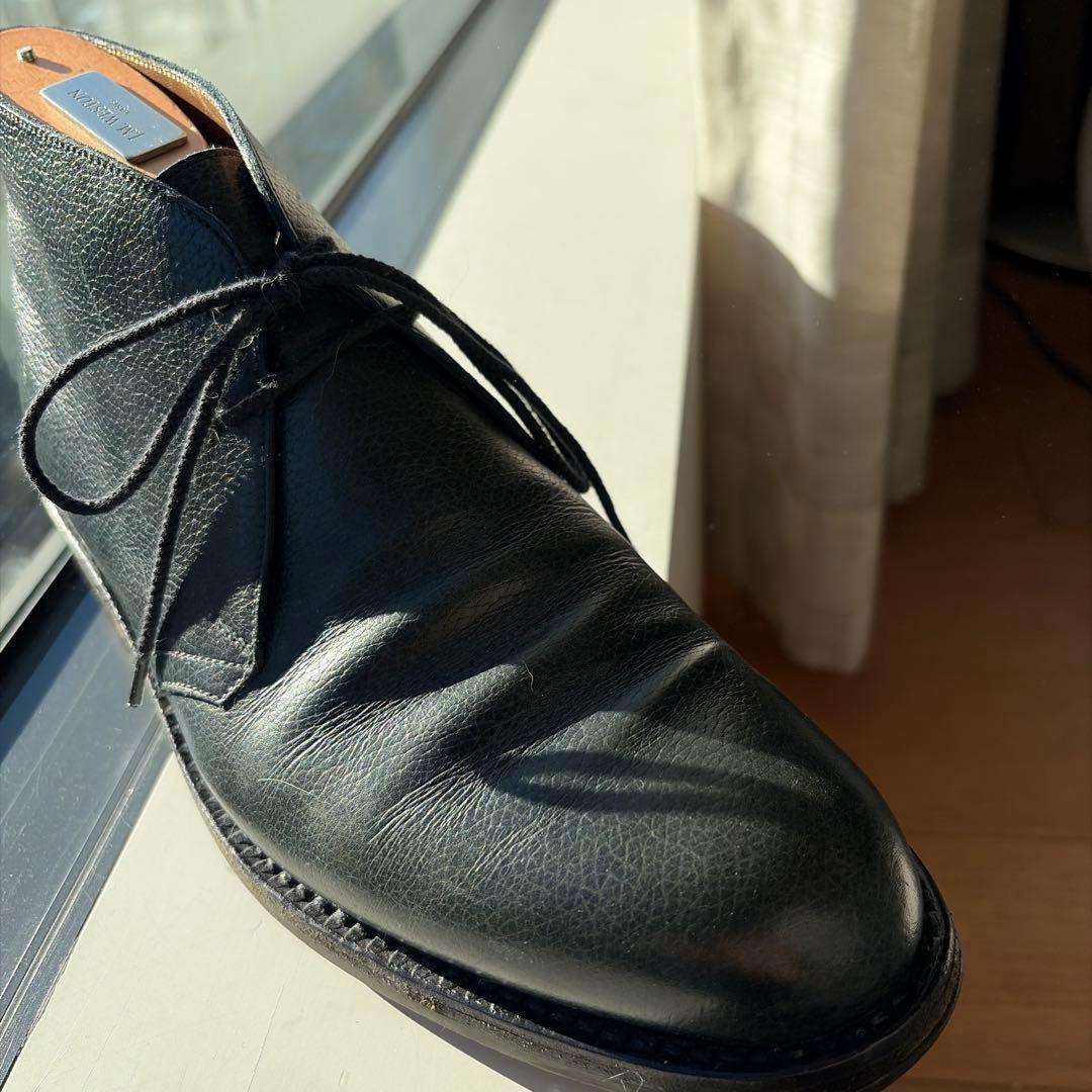 JM WESTON ブルー チャッカーブーツ 6D - メルカリ