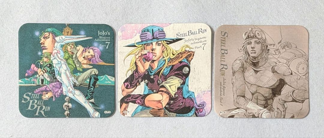 ジョジョ ジョジョ展 原画展 アートコースター スティールボールラン