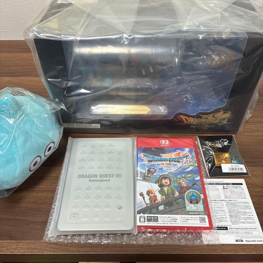 新品 超豪華版 ドラクエ 7 Reimagined Switch2 ピンズ付き - メルカリ