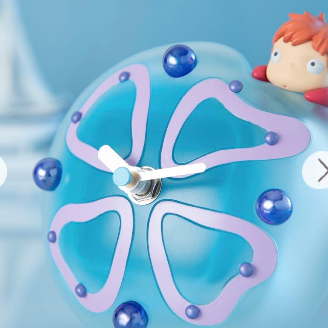 崖の上のポニョ ポニョのクラゲ置時計 ジブリ - メルカリ