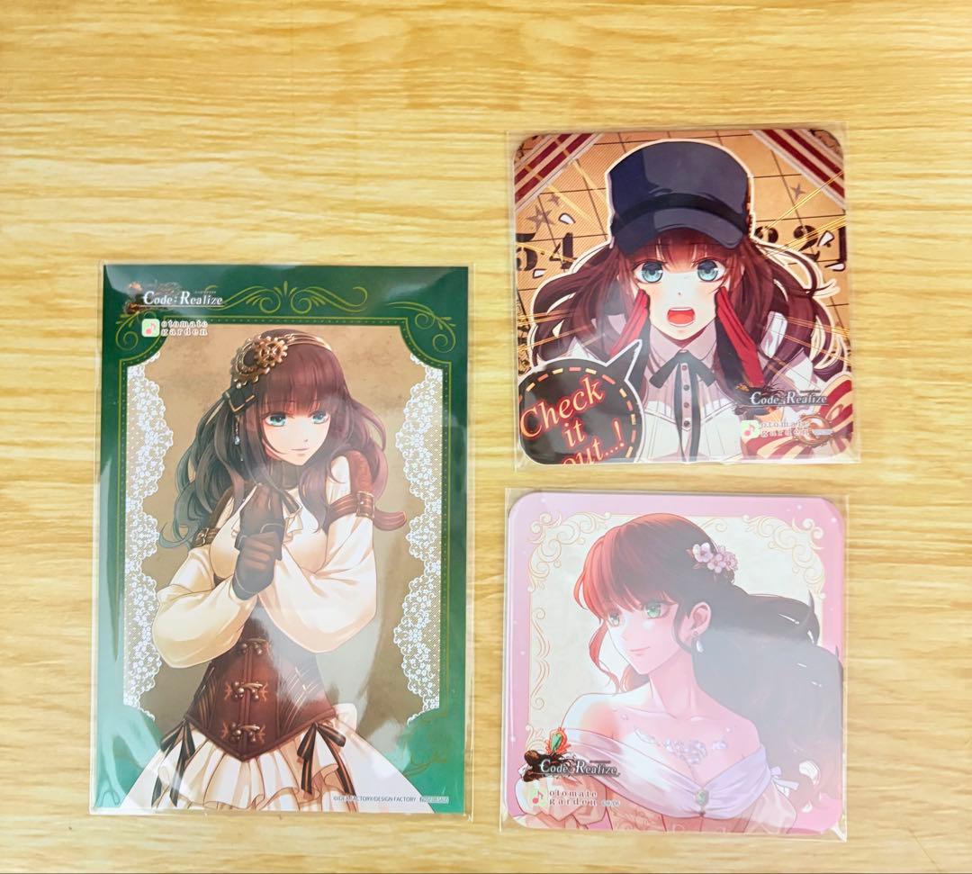 Code:Realize オトガ カルディア コースター ポストカード - メルカリ