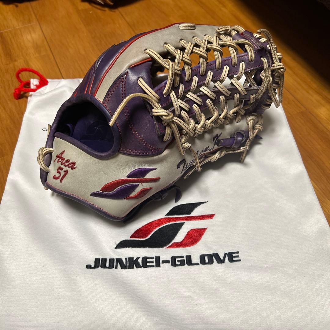 ジュンケイ KIKYOU 軟式仕様オーダー　外野手用 ジュンケイ KIKYOU 軟式仕様オーダー 外野手用 季節限定カラー「KIKYOU