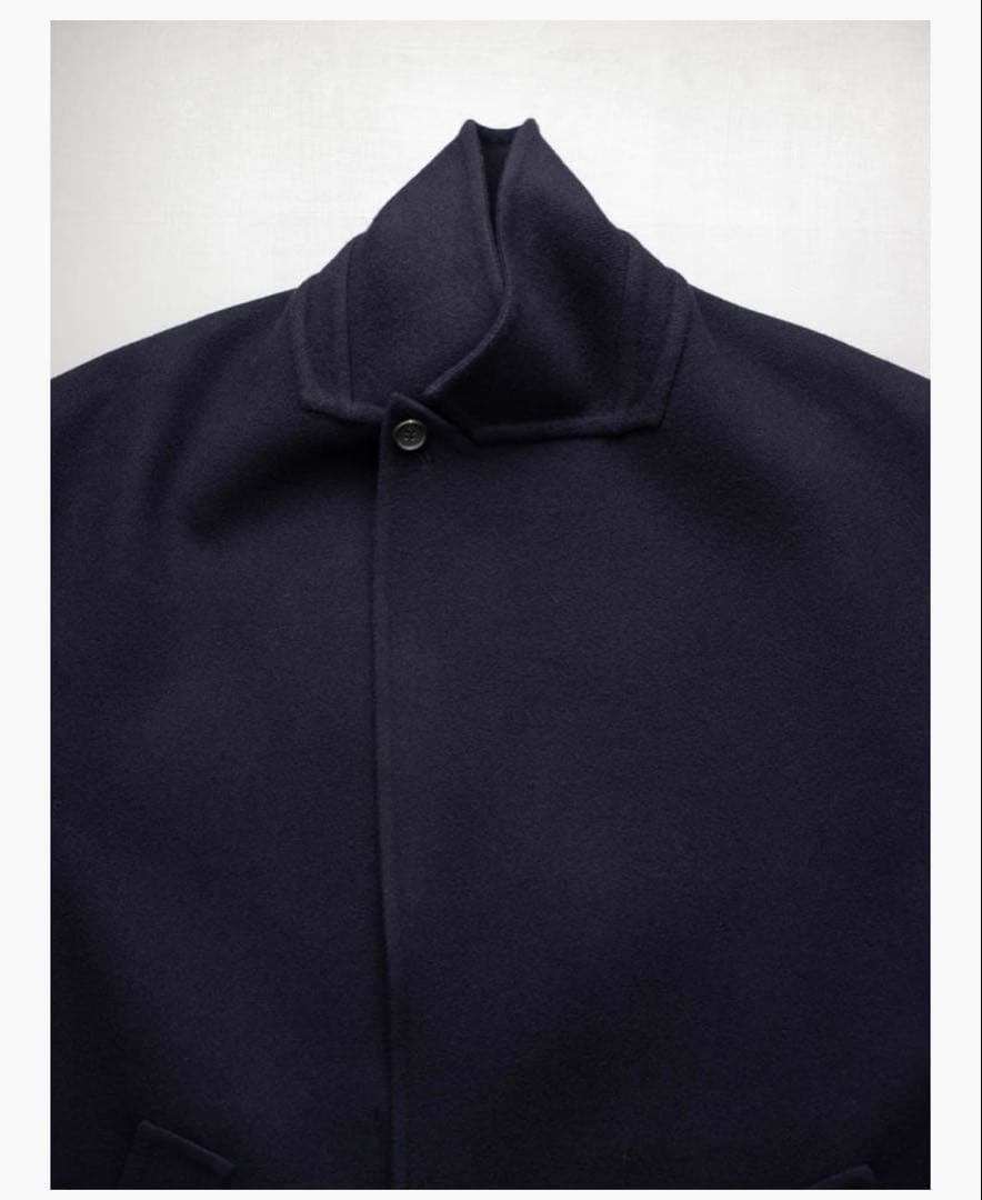 新品タグ付POSTELEGANT ポステレガント ウールリバー ショートコート