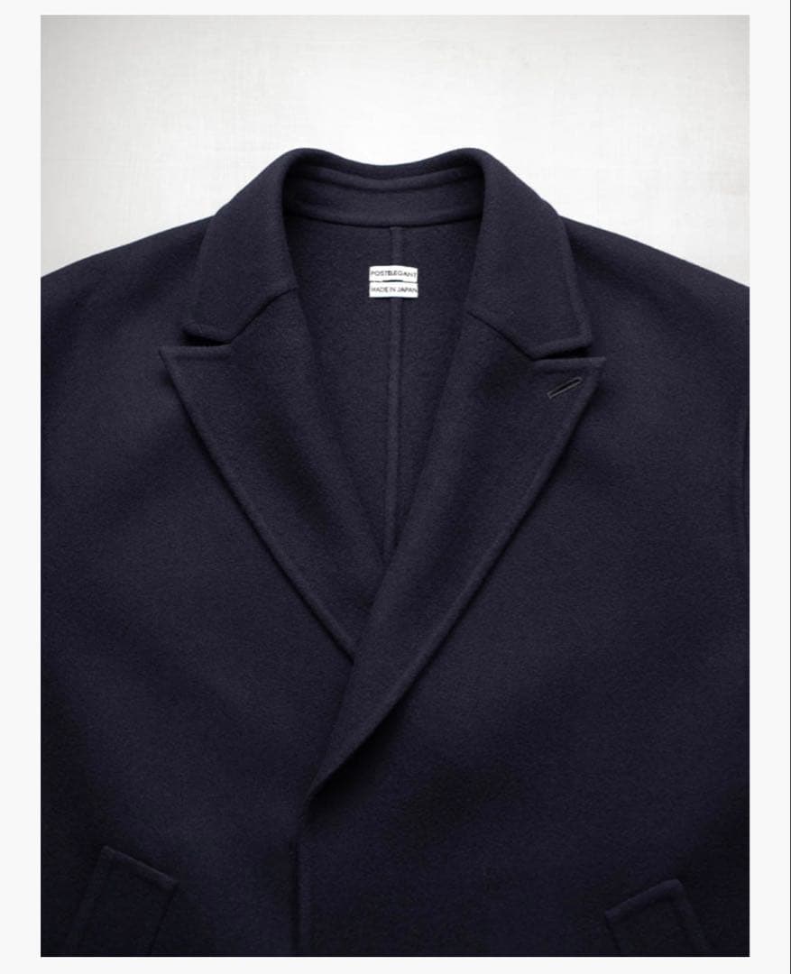 新品タグ付POSTELEGANT ポステレガント ウールリバー ショートコート