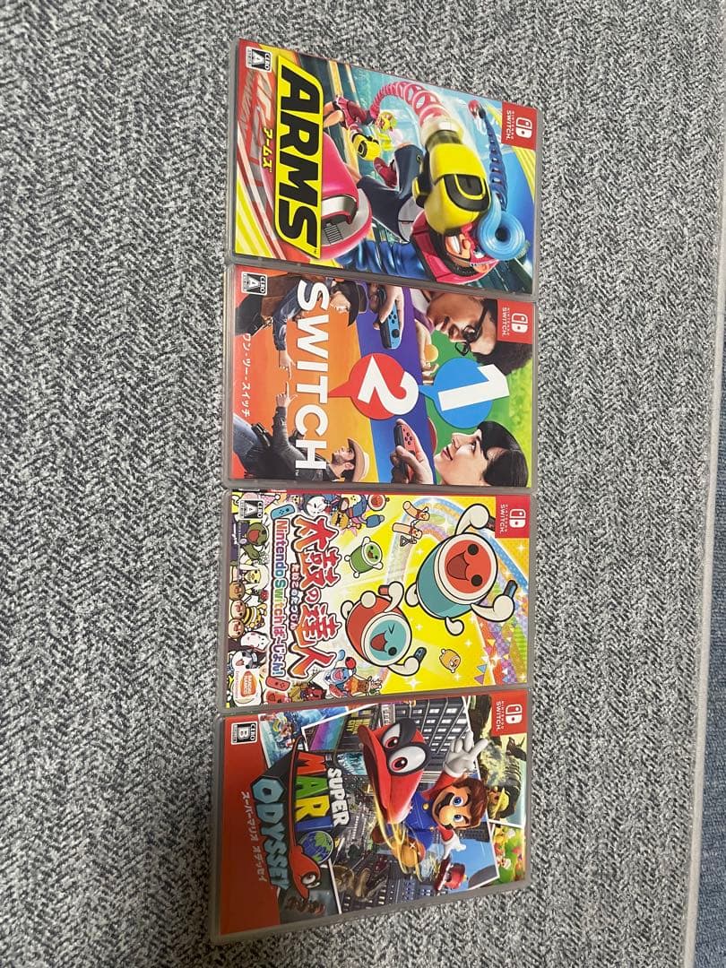 任天堂スイッチ ソフト4本セット - メルカリ