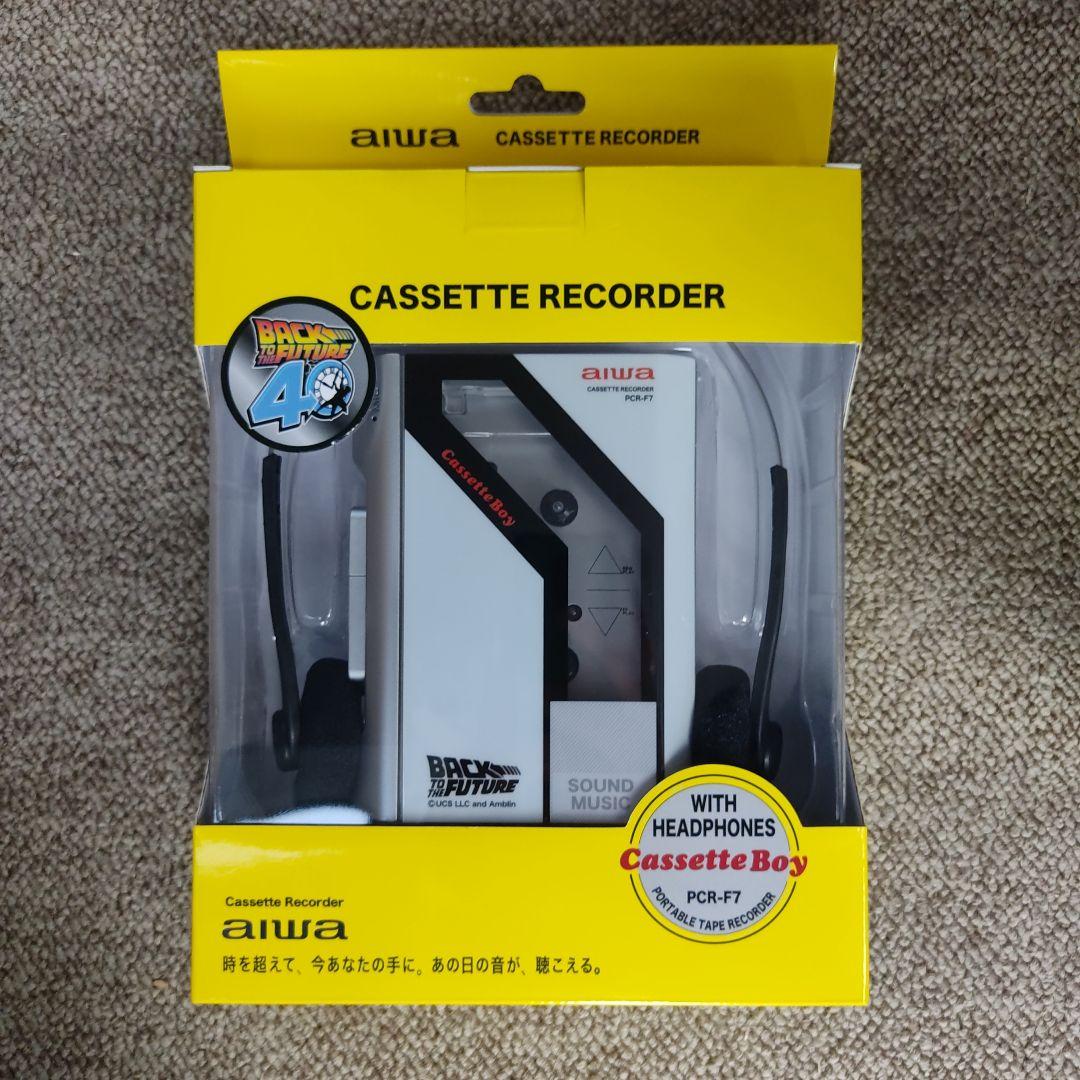 新品　バックトゥザフューチャー　ポータブルカセットプレーヤー　ドンキ　コラボ バックトゥザフューチャー40周年 ポータブルカセットプレーヤー