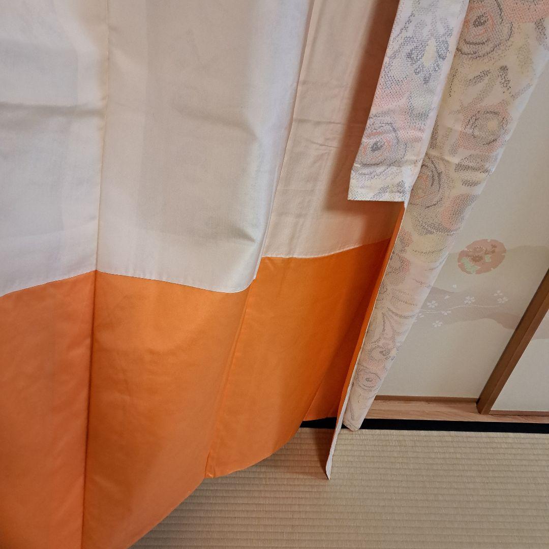 nao様専用 普段着物 紬 クリーム色 M 肩身丈159 +有松絞り浴衣 - メルカリ