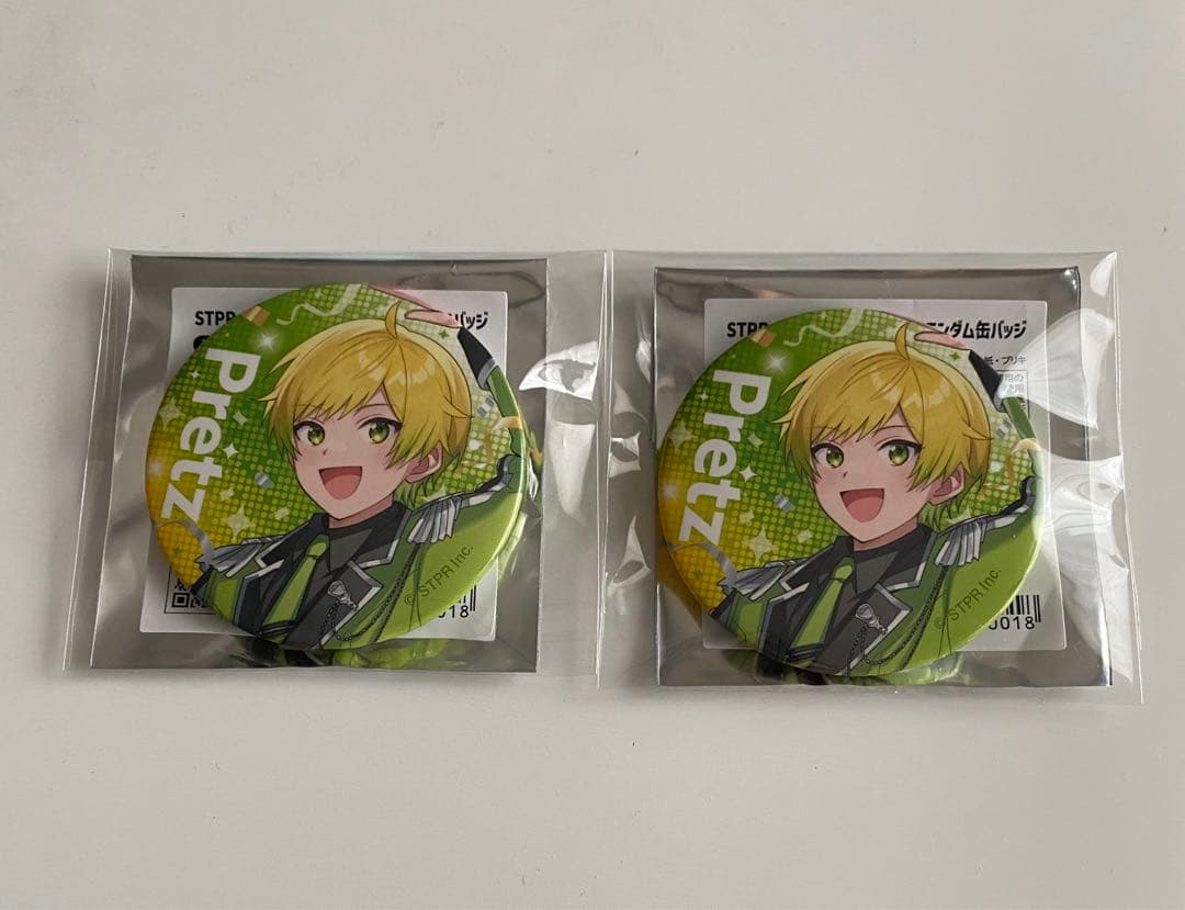 すとふぇす 缶バッジ ぷりっつ アンプタックカラーズ - メルカリ
