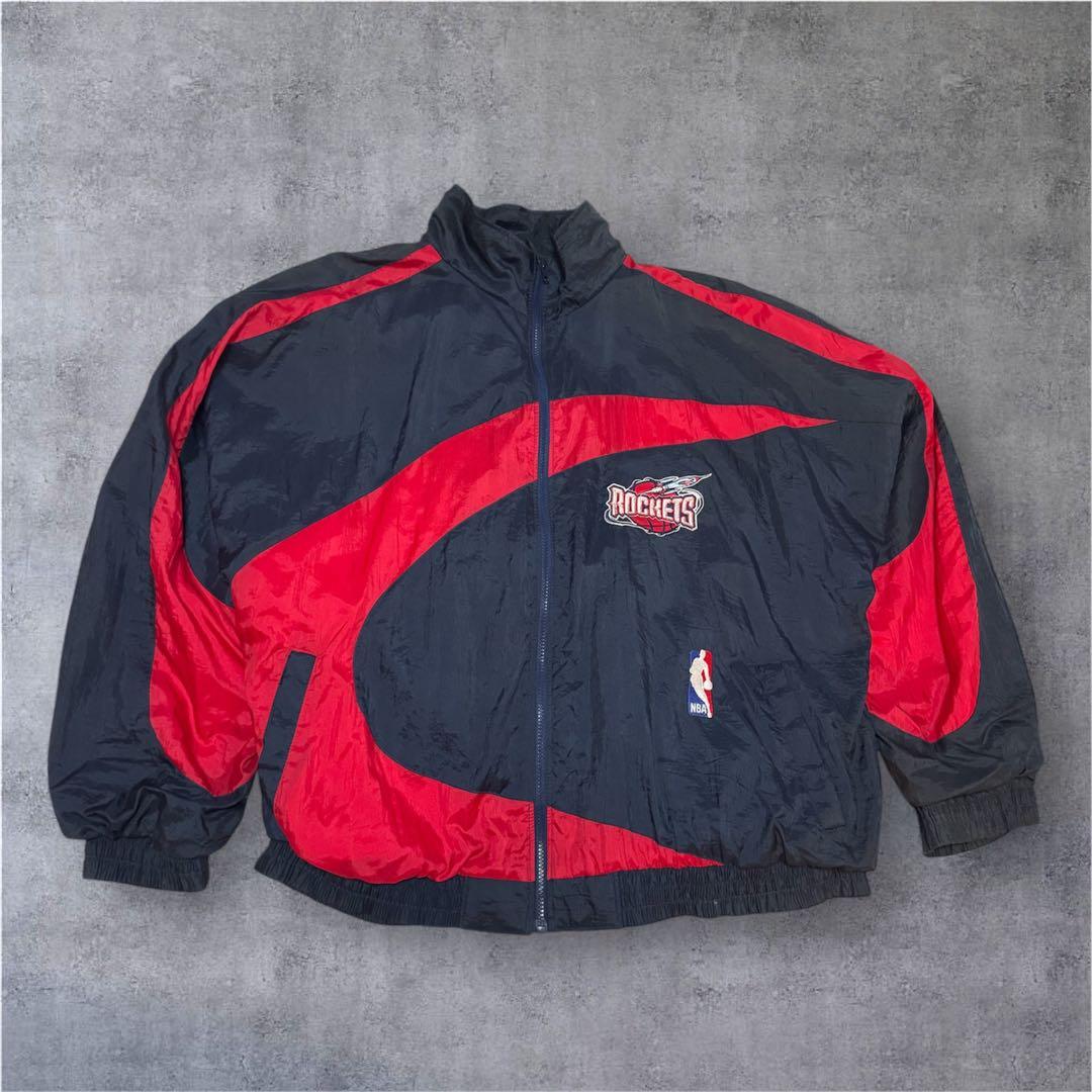 90s NBA vintage ナイロンジャケット　rockets Vintage 90s Houston Rockets Starter Jacket - Men's Small - Etsy