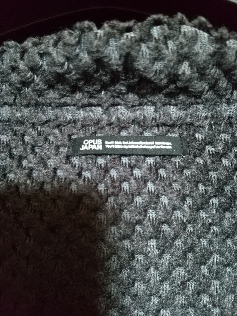 OPUS JAPAN オーパスジャパン バラクラバ フーディ ブラック SM