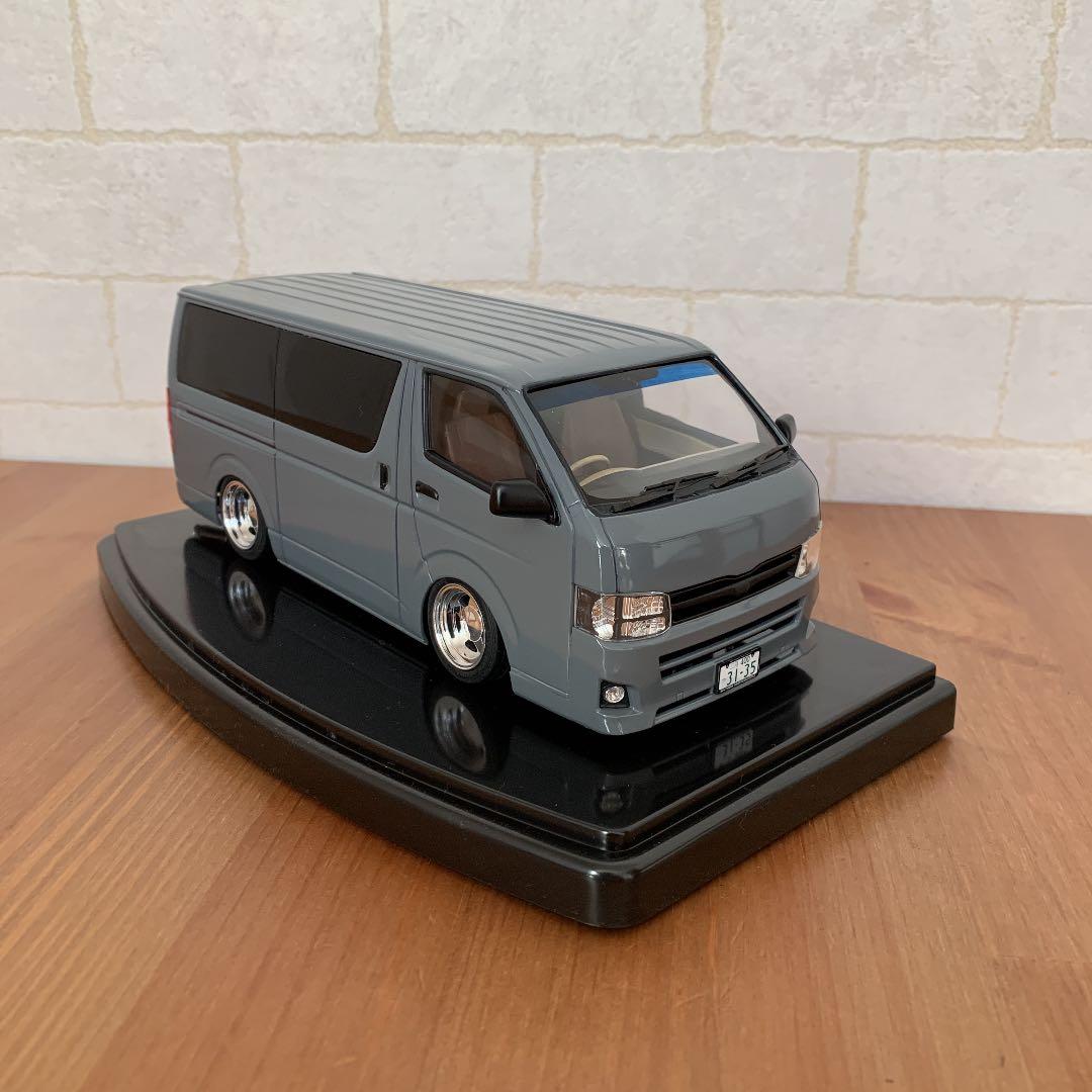 プラモデル 完成品 アオシマ ハイエース カスタム - メルカリ