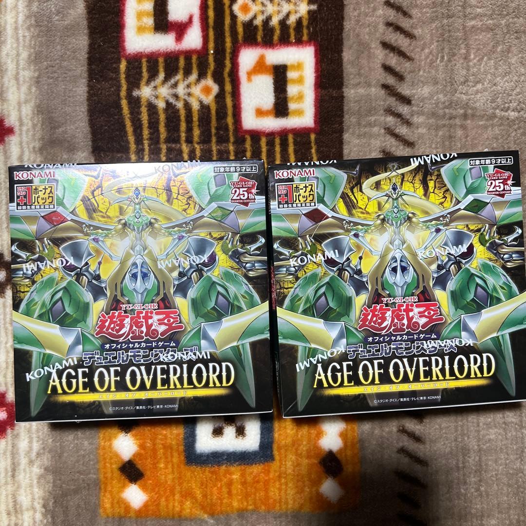 エイジオブオーバーロード 2BOX 遊戯王OCG】AGE OF OVERLORDのBOXを開封！当たりカードは何？｜CUBEの部屋