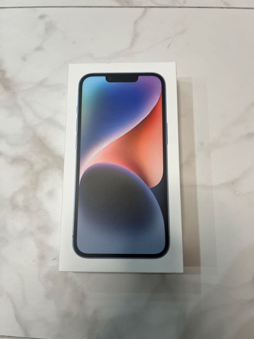 ［美品 ］iPhone 14 128GB ブルー SIMフリー 早い者勝ち ムスビー｜【バッテリー85%】iPhone 14 128GB ブルー SIMフリー au版