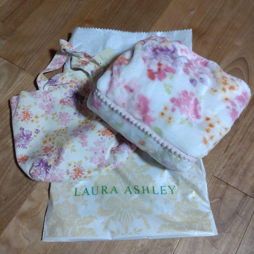 ローラアシュレイ ブランケット ひざかけ アメリ - メルカリ