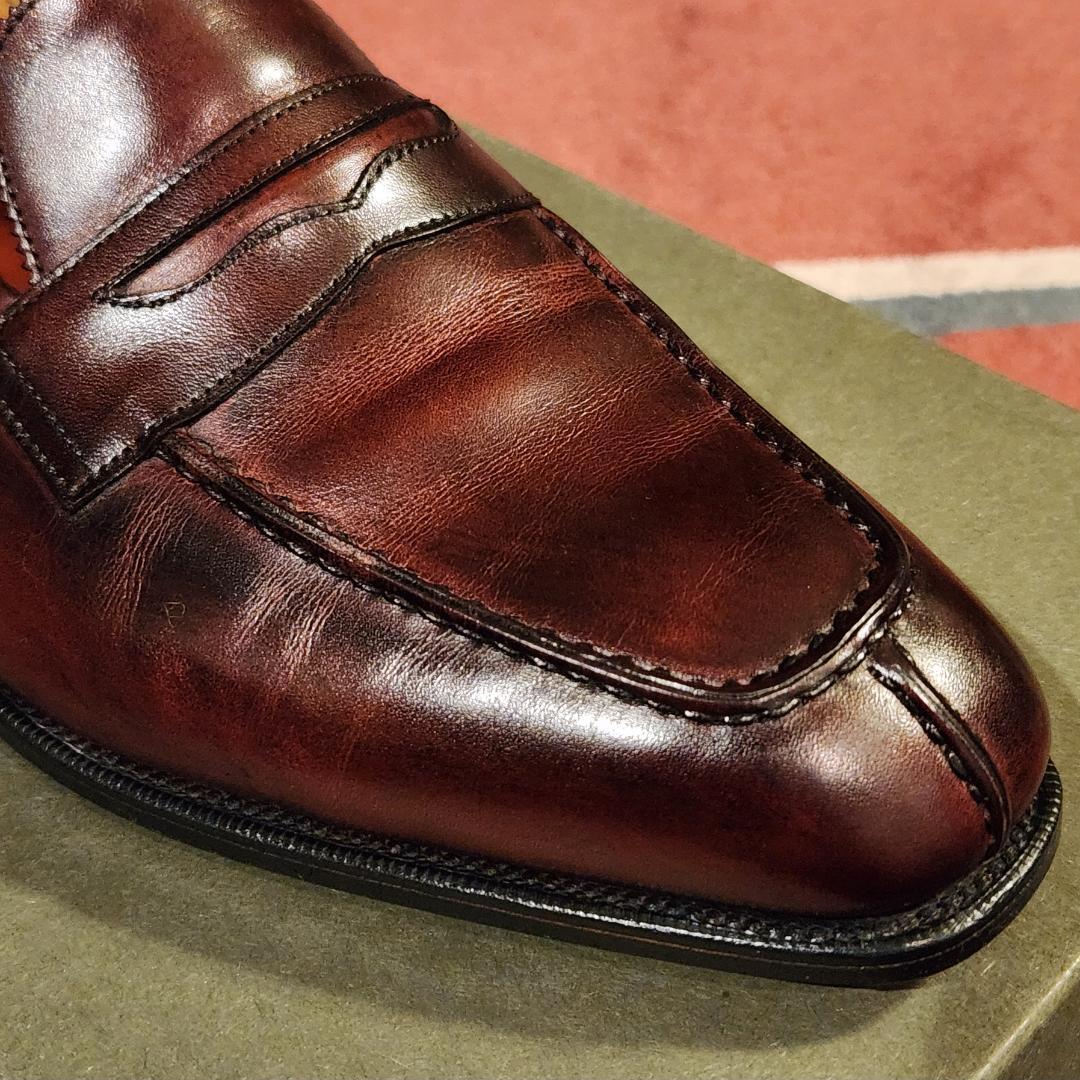 た*か様 【未使用】エドワードグリーン ローファー メイフェア Edward