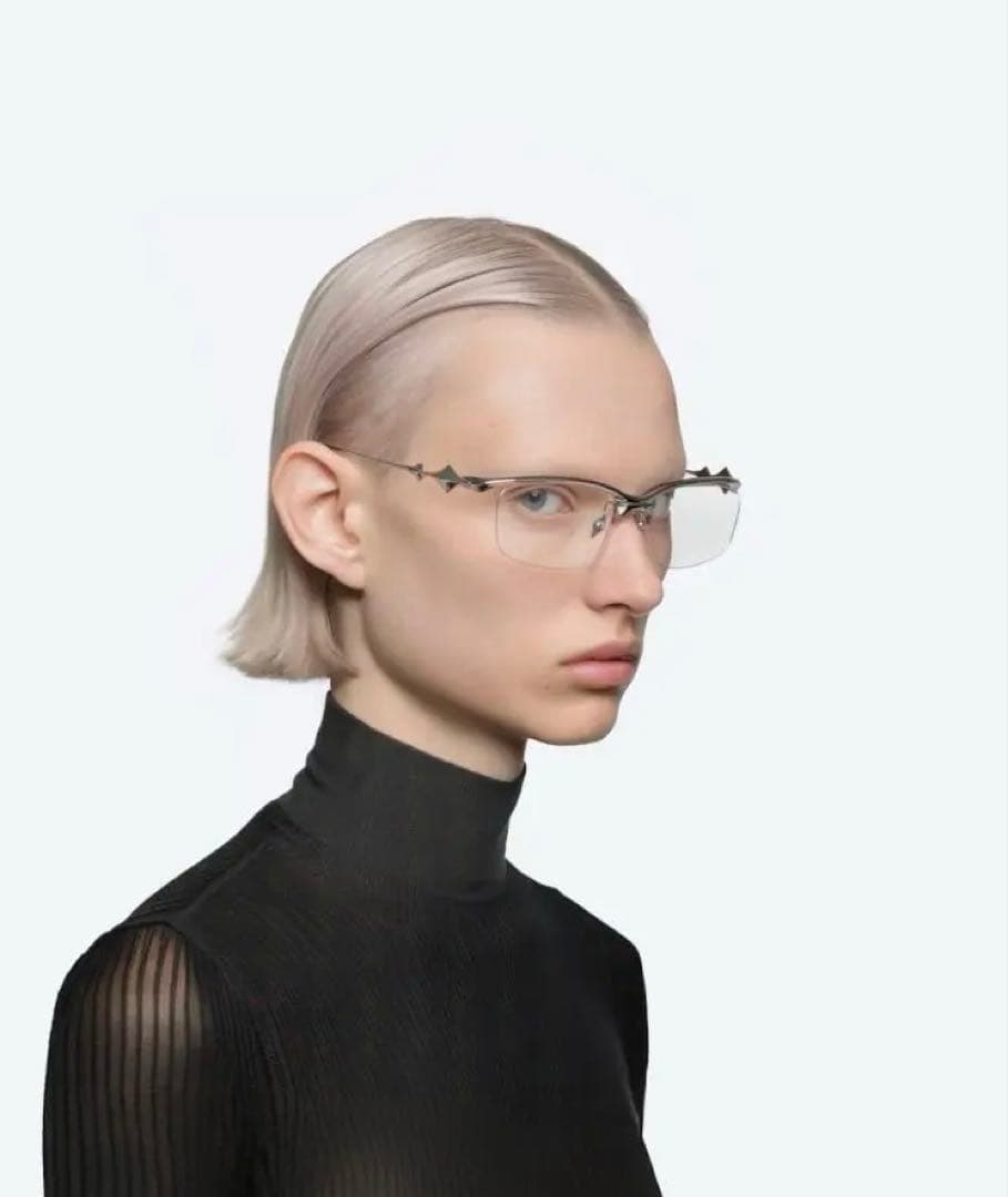 確実正規品 Gentle Monster KRO02 リムレスメガネ - メルカリ