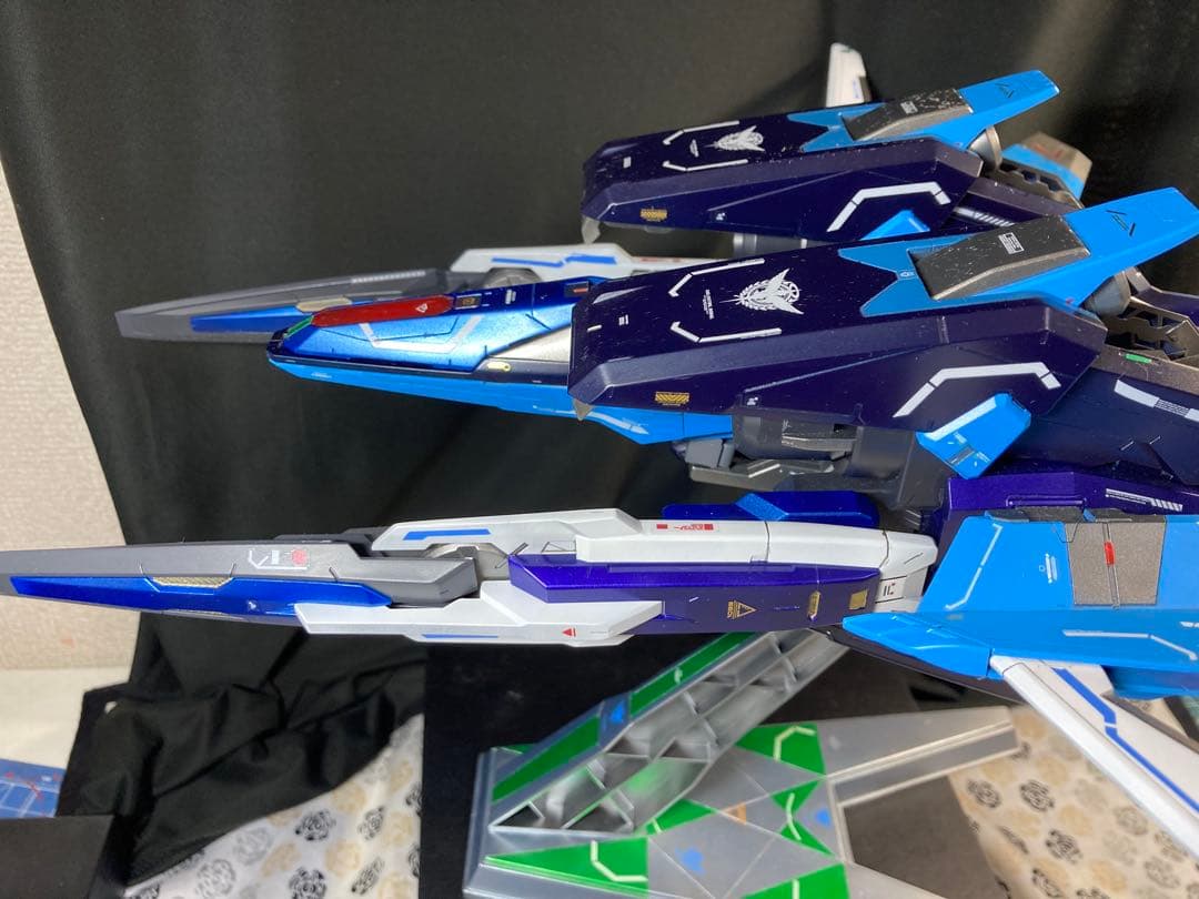 HG gnアームズ RGエクシア 完成品 全塗装 - メルカリ