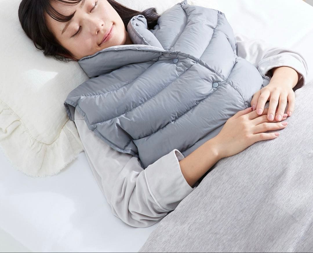 モスコビーリッチダウン ふわふわ軽量であったか 冬ごもりショルダーダウン モスコビーリッチダウン ふわふわ軽量であったか 冬ごもりショルダー