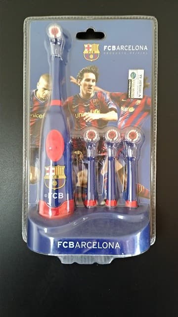 【日本未入荷】電動歯ブラシ　FCバルセロナ ダイアナ オンラインショップ / sanobi 電動デンタルギアブラシ ZERO