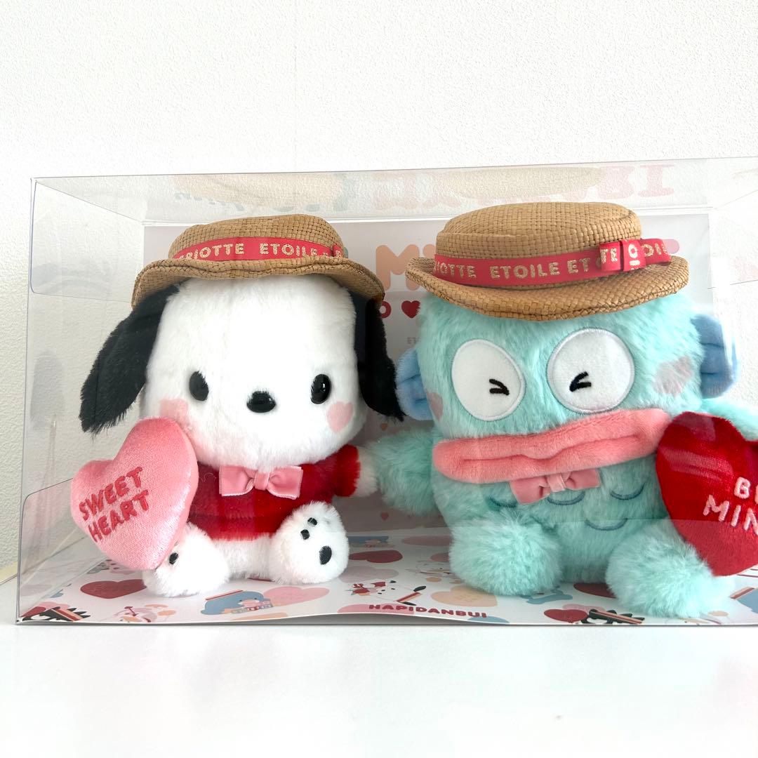 ETOILE ET GRIOTTE ポチャッコ×ハンギョドン ぬいぐるみ