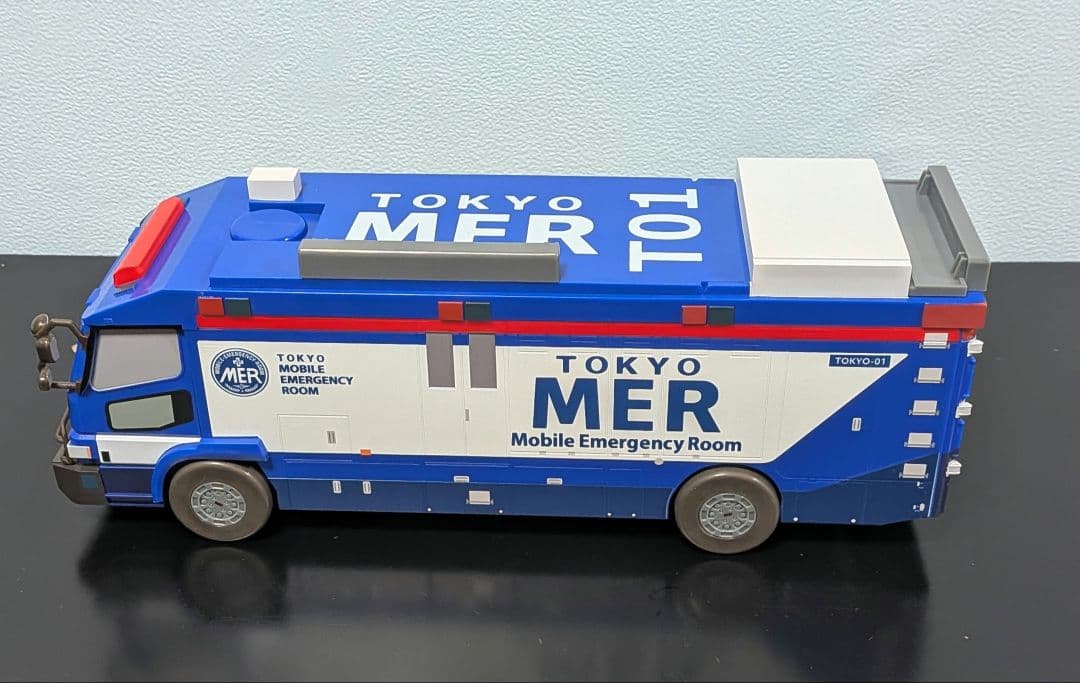 新品未使用】TOKYO MER ポップコーン BOX TO1 ERカー型 - メルカリ