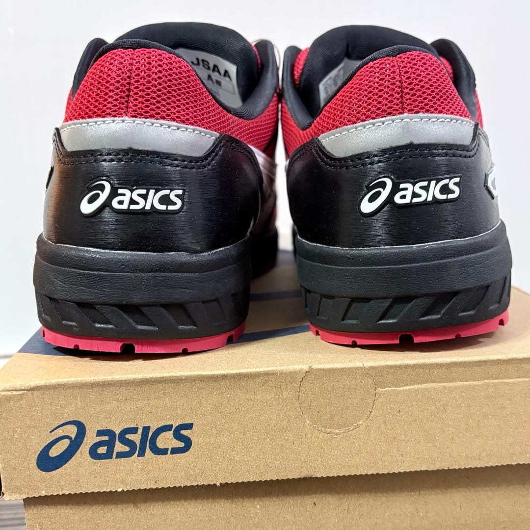 ASICS WINJOB CP209 BOA 26.5cm 赤　安全靴