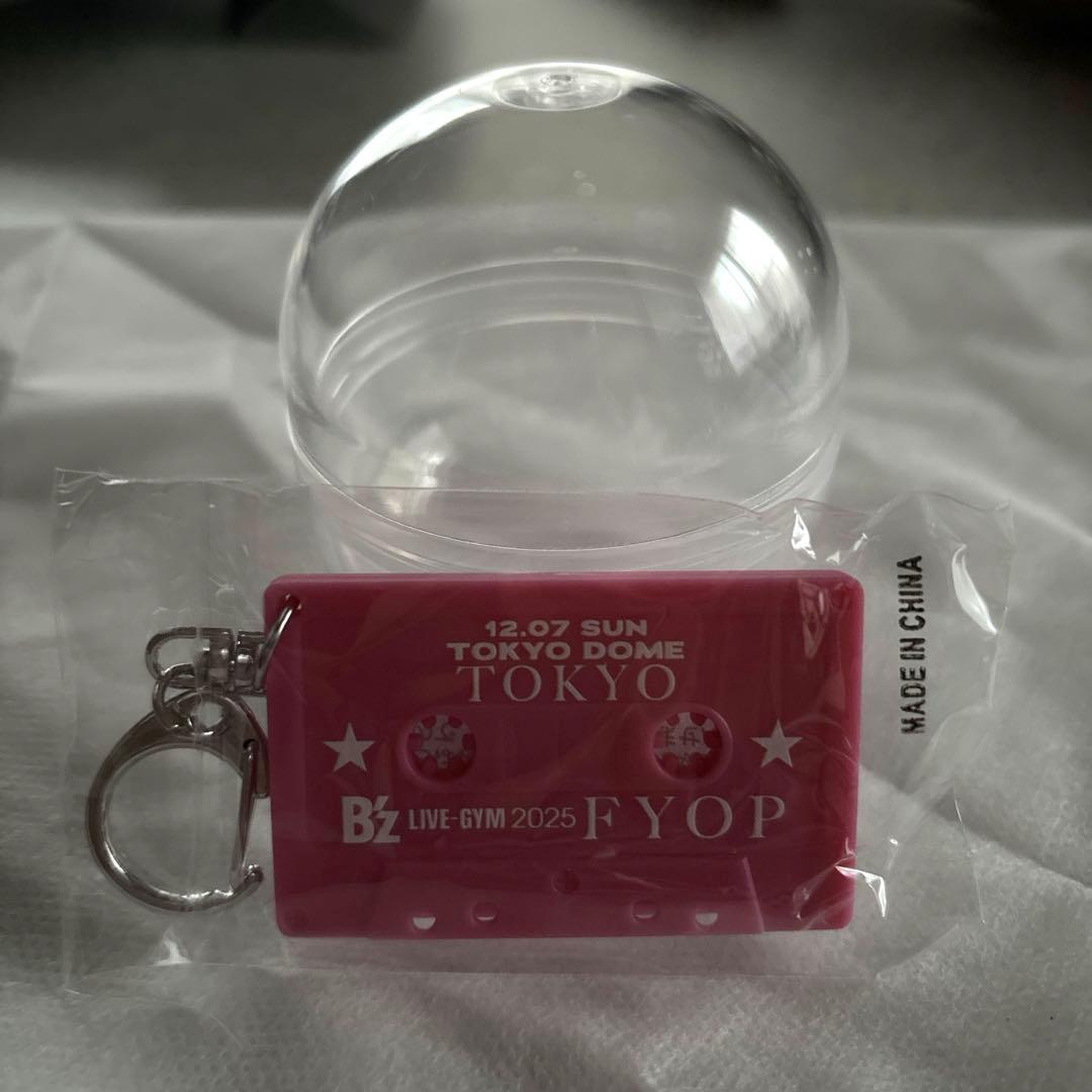 B'z LIVE-GYM FYOPガチャ東京ドーム12/7カセット型チャーム - メルカリ