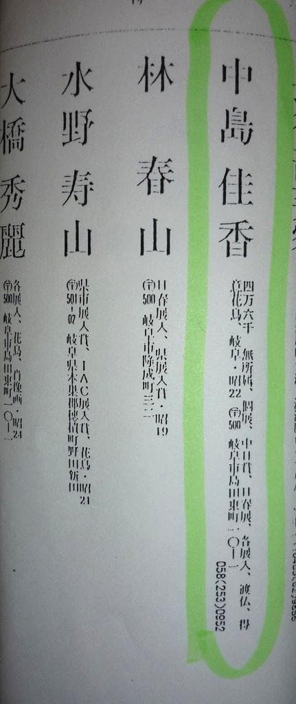 真作】掛軸 中島佳香『老松双鶴』絹本 肉筆 共箱付 掛け軸 a06268