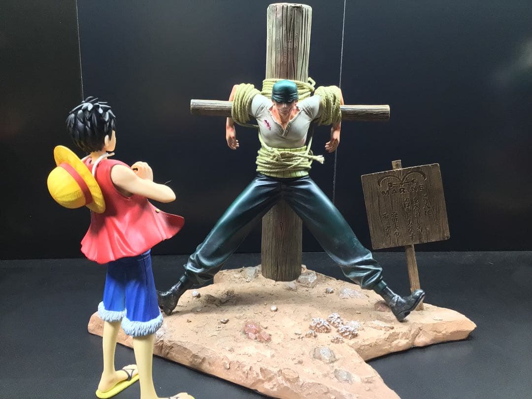 ワンピースフィギュア ゾロ popサイズ ガレージキット 海外フィギュア