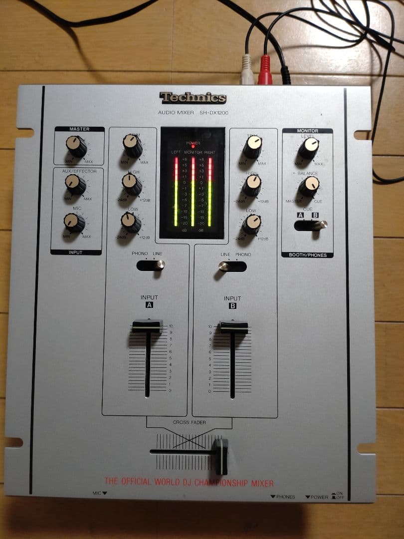 Technics SH-DX1200 動作確認済み クロスフェーダー未使用