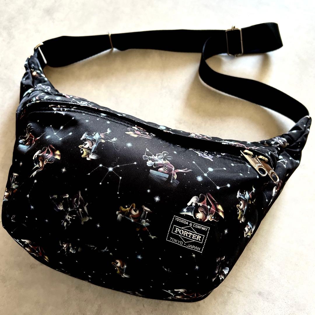 極美品希少レアPORTER × Disneyポーターディズニー90周年バッグ限定