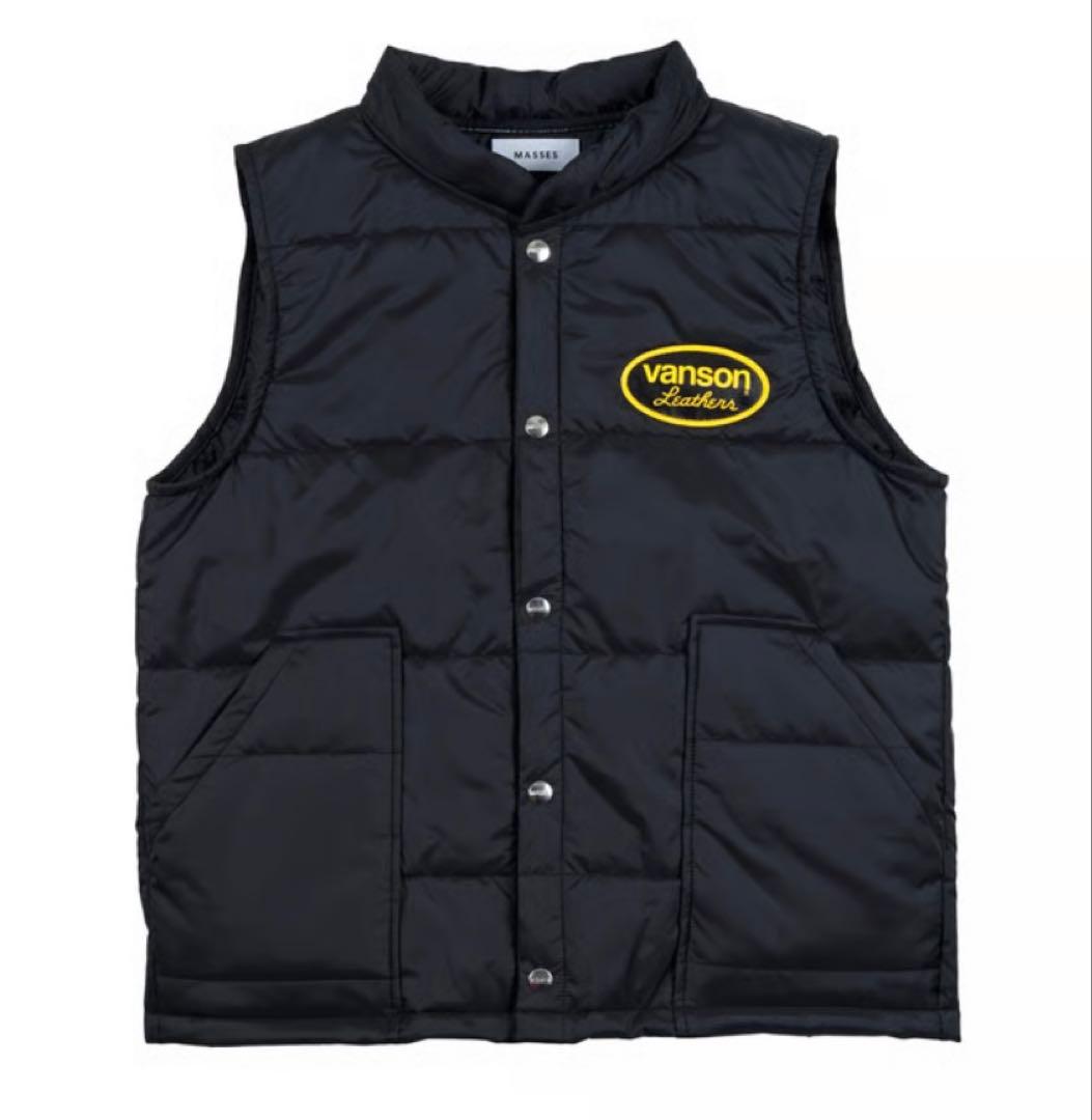 新品　VANSON×MASSES NYLON VEST VANSON × MASSES NYLON VEST – TIME AFTER TIME