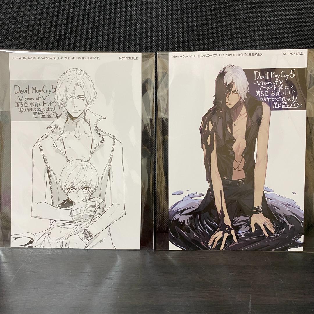 Devil May Cry 5 Visions of V 特典 カード ペーパー カバー・特典付き】Devil May Cry 5 – Visions of V – 5 (LINE