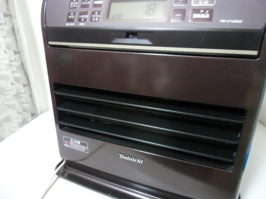 ダイニチ 石油ファンヒーター FW4718SGX タンク容量9.0L ブラウン