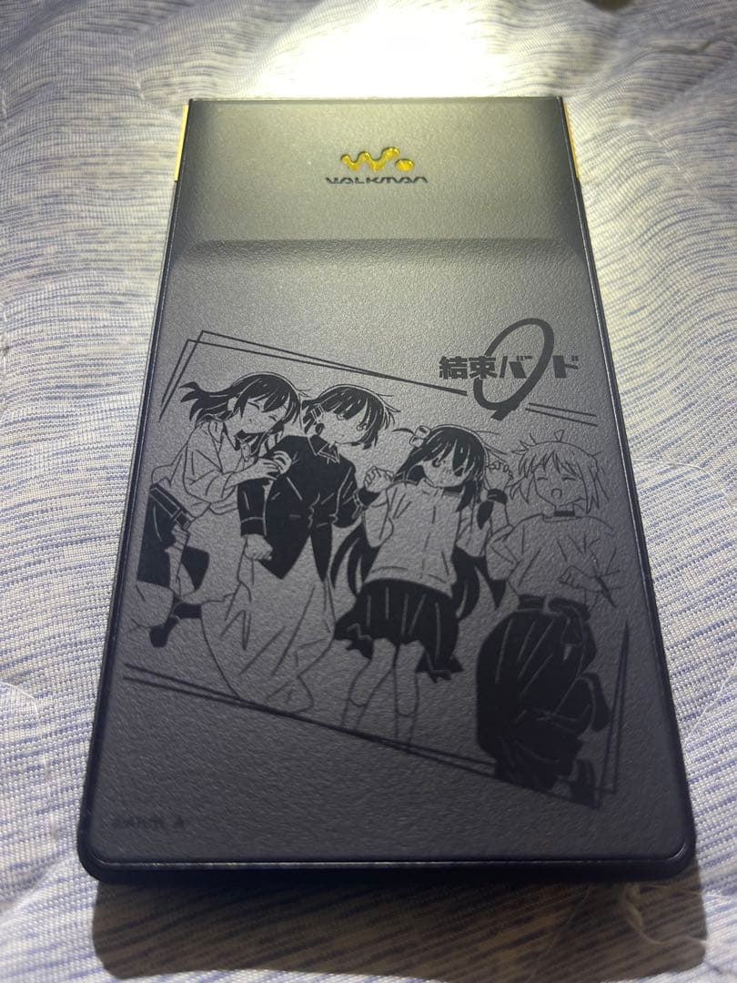 SONY NW-ZX707 ぼっち・ざ・ろっく！　 ウォークマン アニメ「ぼっち・ざ・ろっく！」のオリジナルデザインを刻印したソニー