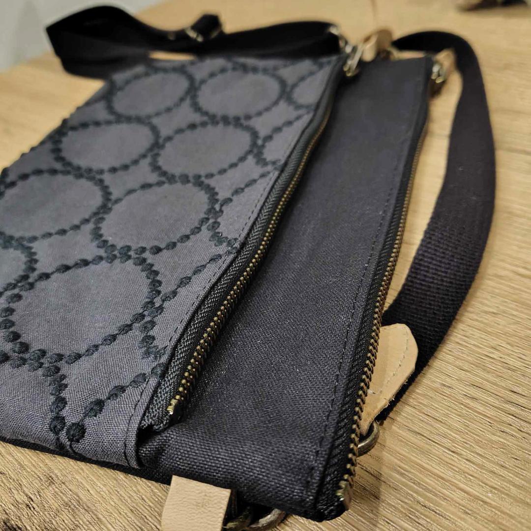 ショルダーバック ショルダーバック 薔薇 手描き トールペイント