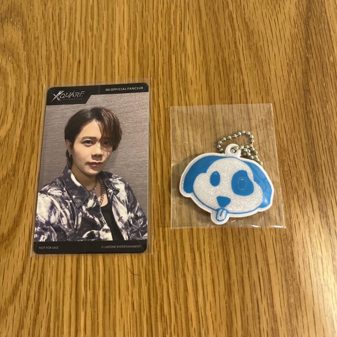 INI 藤牧京介 W会員トレカ イラストキーホルダー - メルカリ