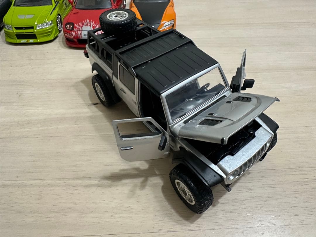 ワイスピ ミニカー5台セット（開閉機能付き）