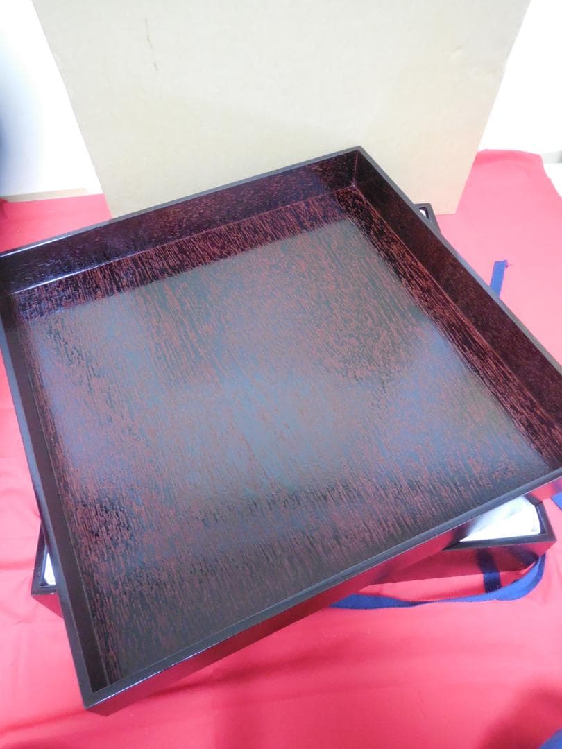 塗師 華山造 松葉蒔絵 炉縁 (漆塗木箱・紙箱) - メルカリ