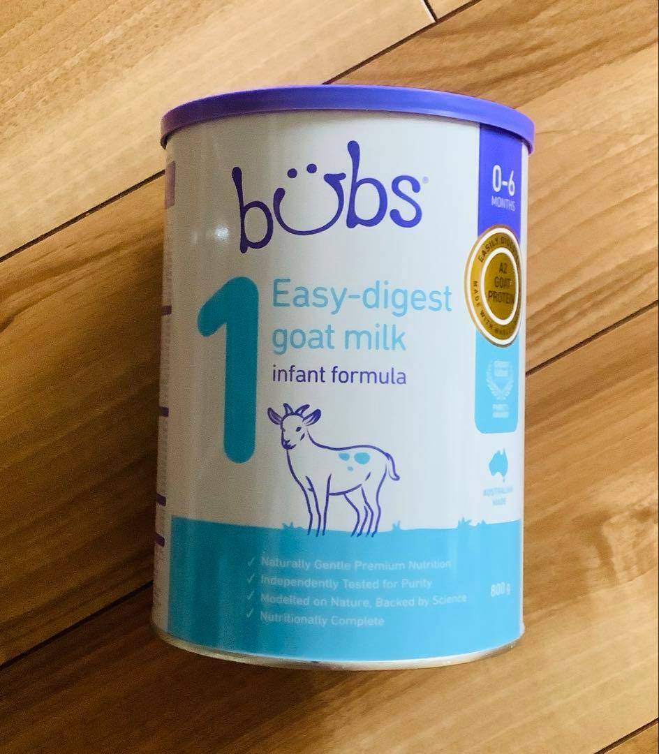 宅急便】bubsバブズ・やぎのA2粉ミルク Step1(生後0日〜6ヶ月)1缶