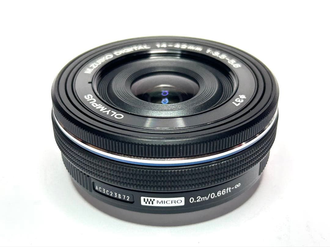 OLYMPUS 14-42mm f3.5-5.6 EZ 【動作品】ブラック872