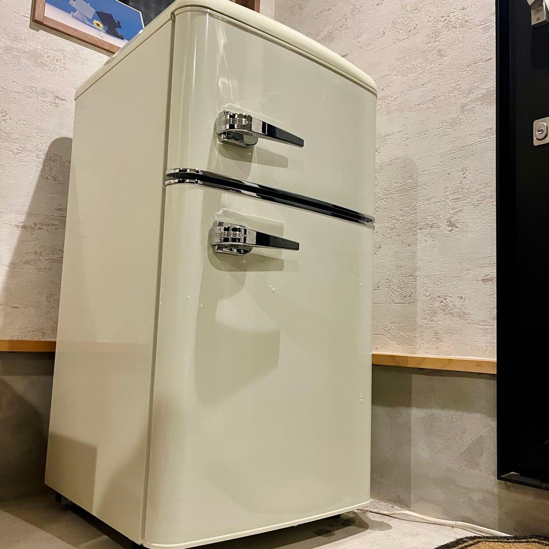 【VINO様宛】おしゃれなレトロ冷蔵庫 VINO様宛】おしゃれなレトロ冷蔵庫 - メルカリ