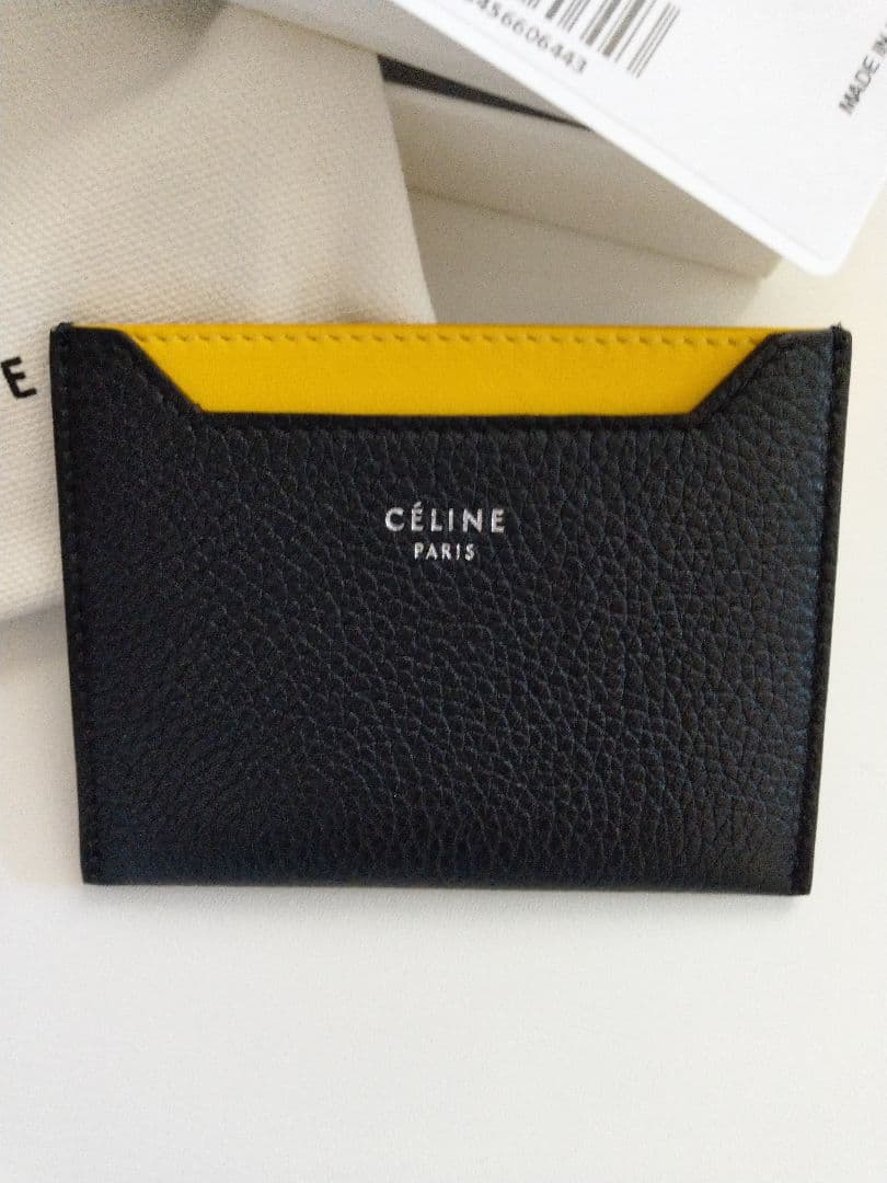 【極美品】old celine カードケース CELINE（セリーヌ） カードケース 16 セーズ 10M473GCG.04LU