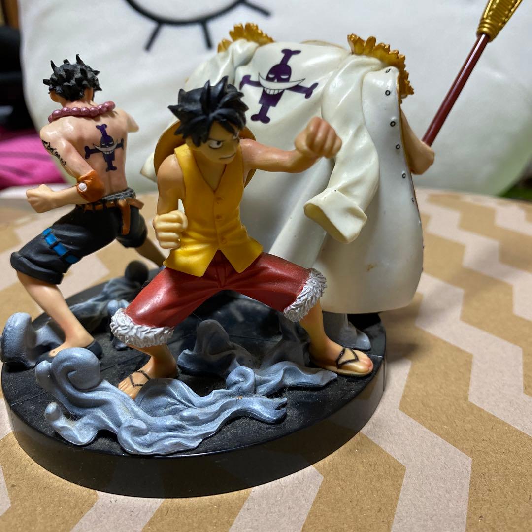 ワンピース フィギュア ルフィ エース 白ひげ - メルカリ