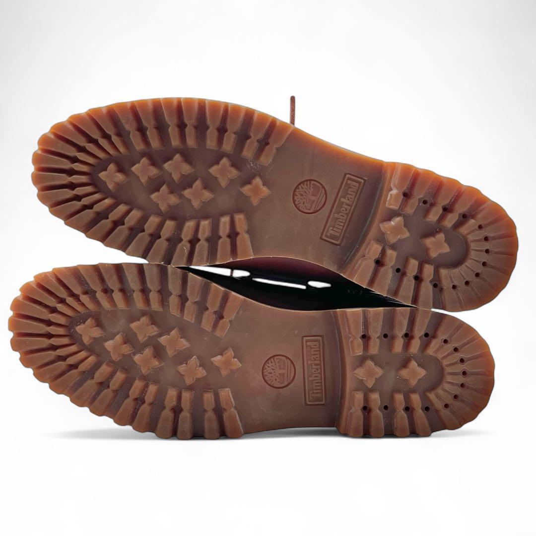 美品】 ティンバーランド スリーアイ 27cm ヴァーガンディ デッキシューズ